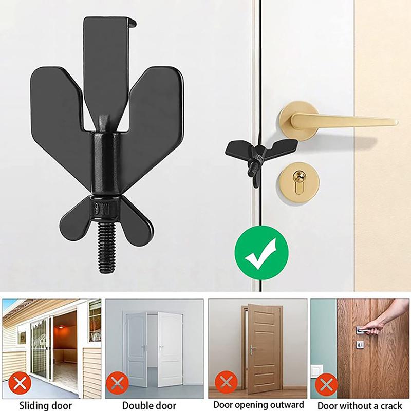 Product Introduction of Khóa cửa an ninh, cho du lịch, Nút chặn Khóa cửa Cầm Tay hạng nặng, Máy chặn cửa khách sạn, Thiết bị chốt khóa an ninh gia đình, Thích hợp cho căn hộ 15