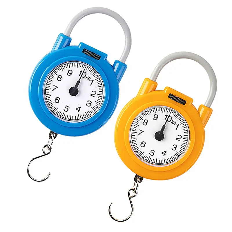 Cân Treo Cơ Học Cầm Tay, 10Kg, Cho Hành Lý Cá, Nhà Bếp, Độ Chính Xác Cao, Kỹ Thuật Số, Cầm Tay, Lò Xo 5