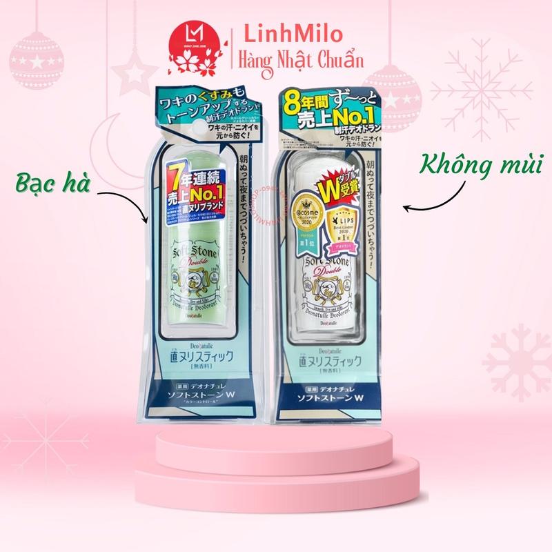 Lăn nách đá khoáng Nhật Bản Soft Stone Crystal 20g 0