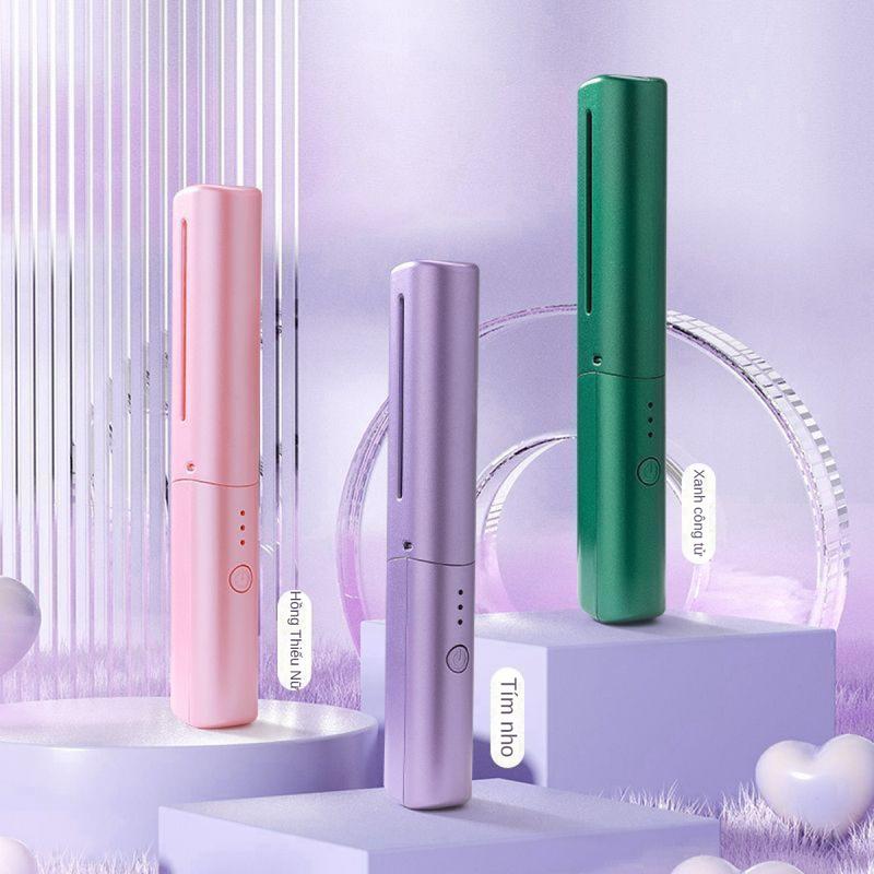 Lược duỗi tóc không dây cầm tay với tính năng ion âm không làm hỏng tóc có thể được sử dụng cho cả mục đích duỗi và uốn sạc USB