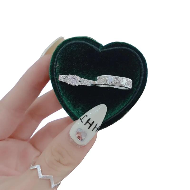 Nhẫn Đôi N18 bạc ta siêu hot dành cho các cặp đôi đủ sz _Bạc đẹp Hải hạnh HHJ nhancap