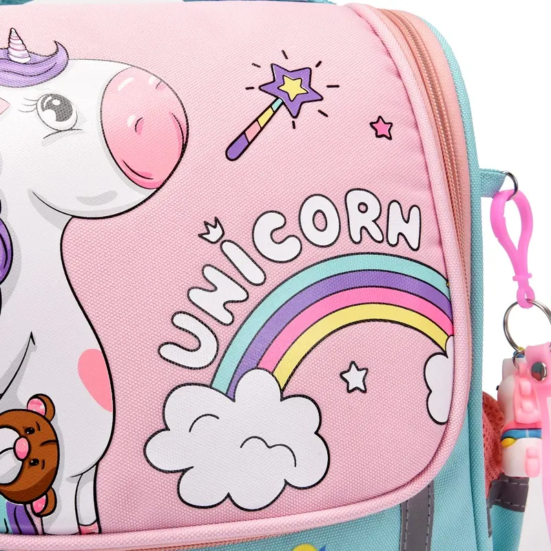 TAS ANAK RANSEL SEKOLAH PREMIUM TEBAL 5344 DAPAT GANTUNGAN motif fashion 7