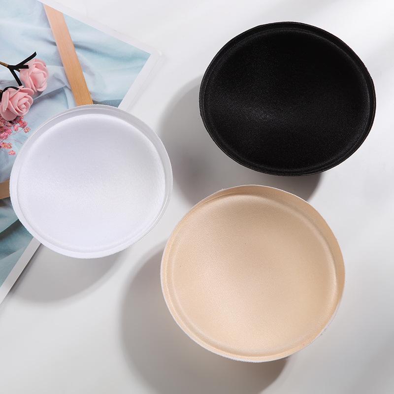 Product Introduction of New 1Pair Women's Round Chest Pad Yoga Bra Pads Soft Sponge Sports Swimsuit Bralettes Nursing Underwear Inserts 24