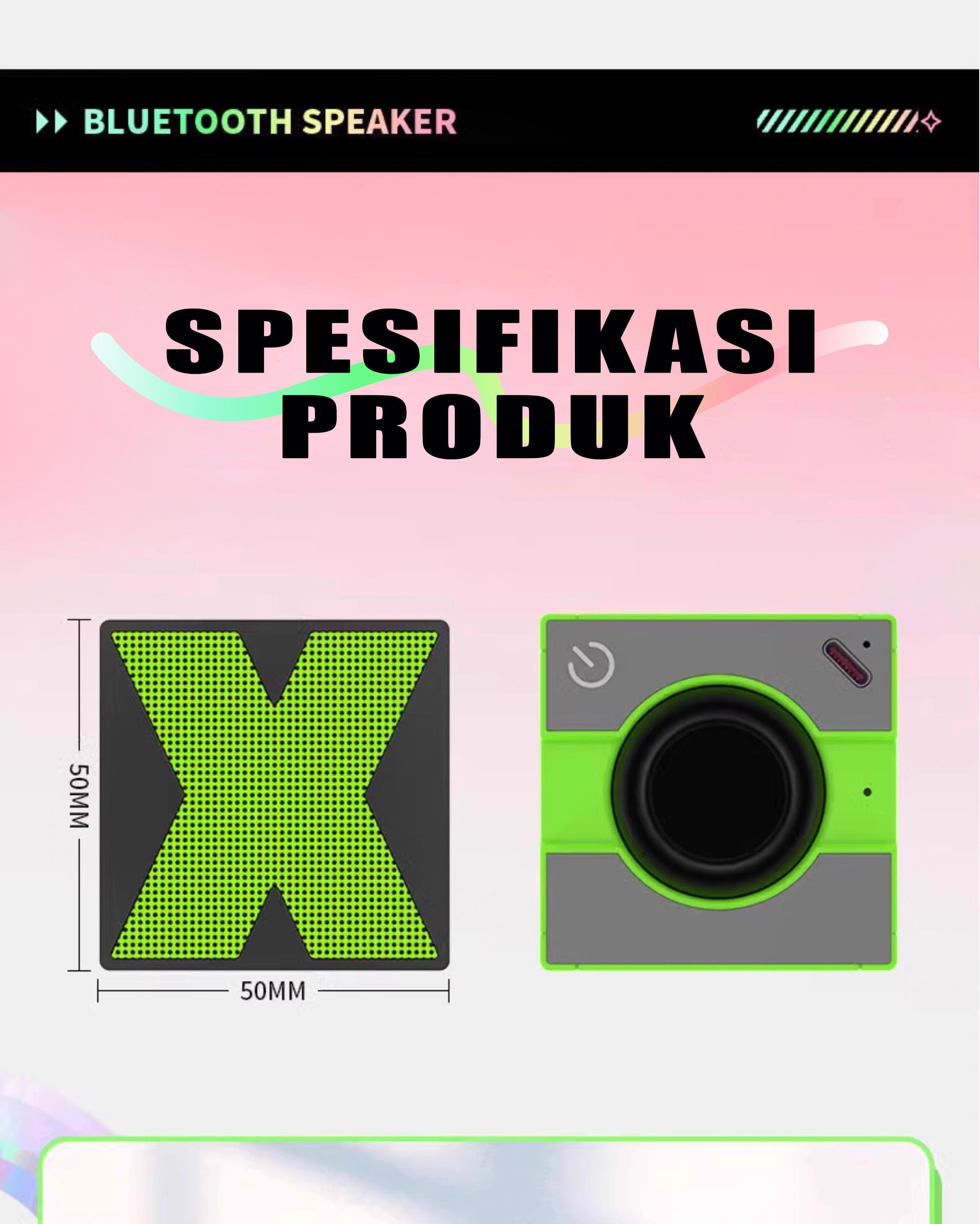 【COD】High Quality X1 Smart Mini Bluetooth Speaker Portable 360 Stereo Sound (With Diaphragm)