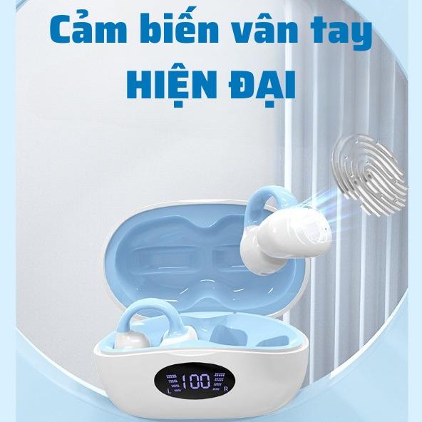 Tai nghe Bluetooth đeo vành tai I113- Phong cách thể thao, đeo thoải mái, cảm ứng vân tay cùng đèn Led hiện đại, pin khỏe, tích hợp nghe gọi. Nghe nhạc Earphone 5