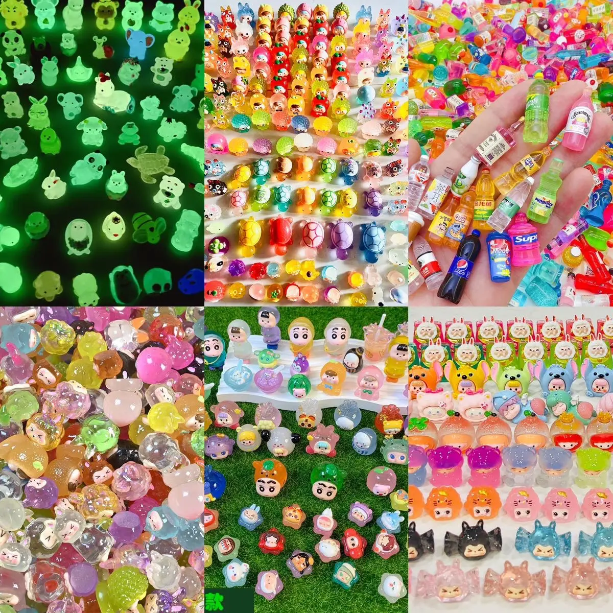Túi mù Charm mô hình , Túi mù Charm 3D nổi , Túi mù nhân phẩm , quà tặng bí mật DIY tui bộ làm blind box hộp