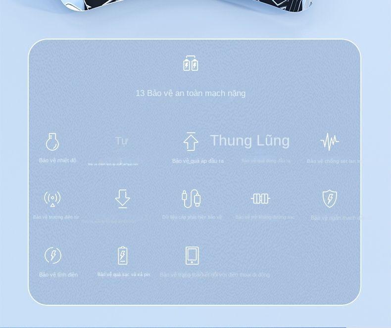 Product Introduction of Sạc Siêu Nhanh, Sản Phẩm Mới, 120W, 10000 MA, Siêu Mỏng Và Nhỏ Gọn, Thích Hợp Cho Huawei, Xiaomi Và Các Thiết Bị Apple, Power Bank 15