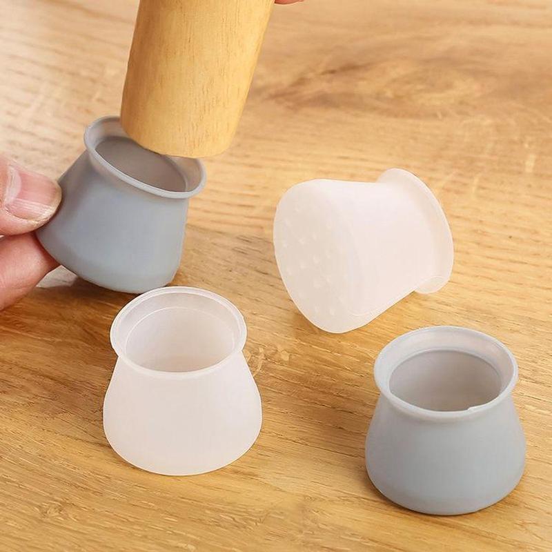 Set 4 Bọc Chân, Lót Chân Bàn Ghế Chống Trượt Chống Trầy Sàn Gỗ Tiện dụng Trong Gia Đình