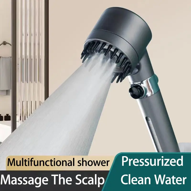 Kepala Shower Turbo With Filter Adjustable High Pressure Water Saving
