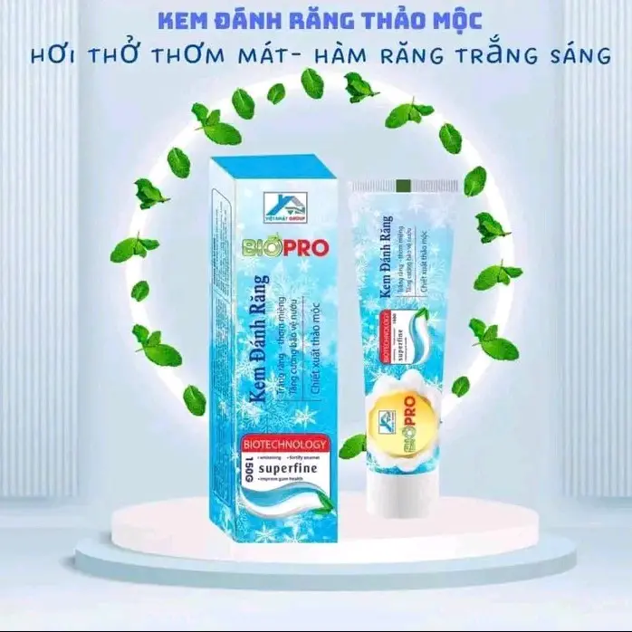 Kem đánh răng thương hiệu BIOPRO
