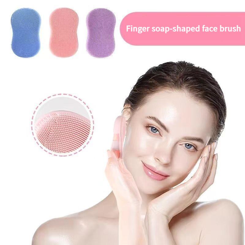 Product Introduction of 🌟Mini Finger Face Brush| Silicone Cleansing Tool for Deep Pore Cleaning & Makeup Removal 25
