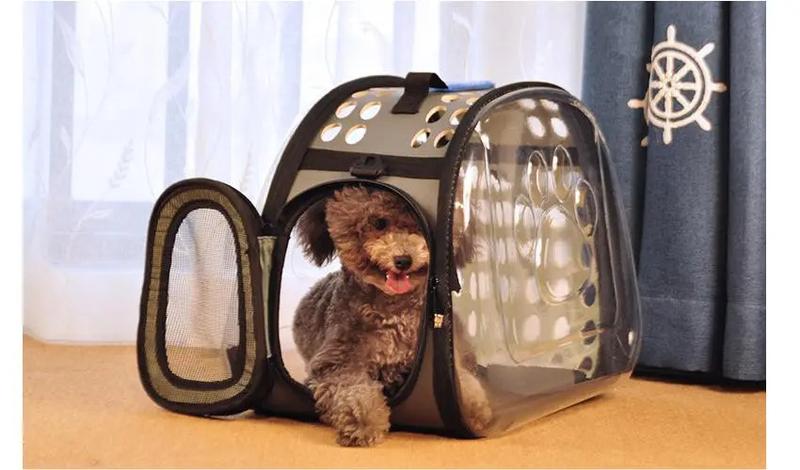 Product Introduction of Pet Carrier Bag EVA Airline Approved Outdoor Travel Puppy Bag For Pets Small Medium Size Cats & Dogs 21