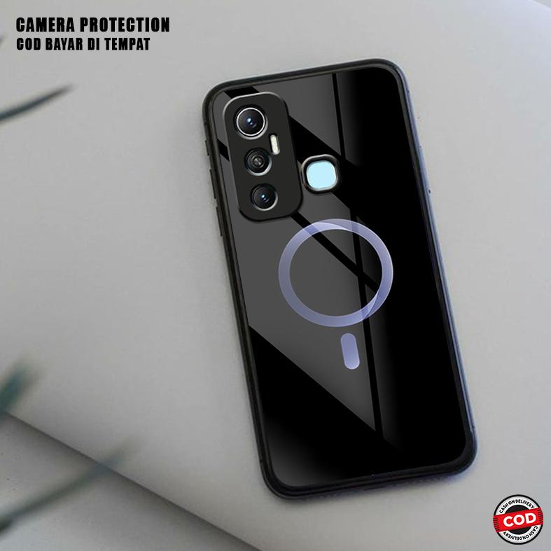 Case I*finix Hot 11 - Hot 11S - Hot 11 Play Softcase Glass Kaca -  Hardcase 2D Glossy - Case Handphone Pelindung Hp Terbaru 2024 - Case Murah Terjangkau - High Quality - Bisa COD Bayar Di Tempat. 5