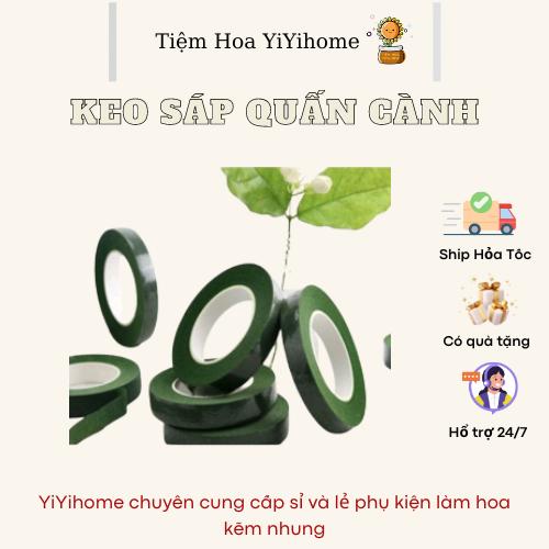BĂNG KEO SÁP QUẤN CÀNH, BĂNG KEO SÁP QUẤN THÂN CÂY, CÀNH CÂY ĐỒ TRANG TRÍ