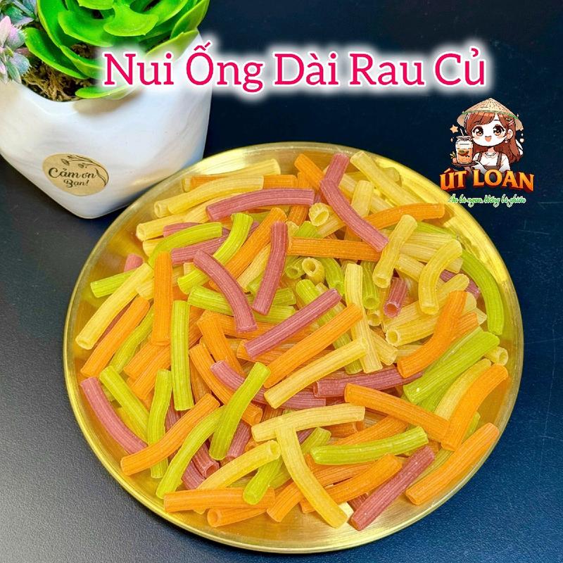 1kg Nui Ống Dài Rau Củ Hữu Cơ loại ngon dai mềm không bỡ