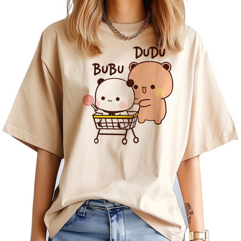 Product Introduction of Bubu And Dudu top women graphic Japanese Y2K t shirt girl Japanese streetwear clothing 5