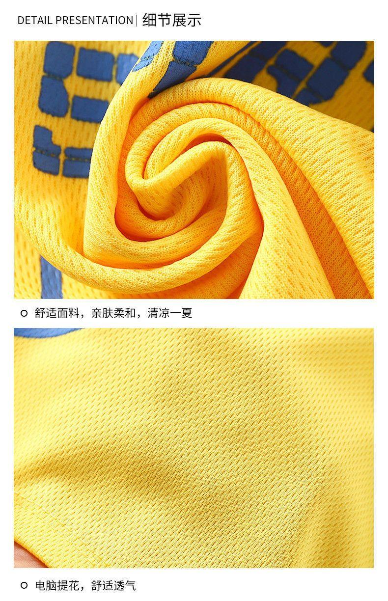 Product Introduction of 2025 Children's Short Sleeve Set Big Kids Sportswear Boys Girls Casual Summer Quick-Dry Clothes Summer Baby Two-Piece Set 18