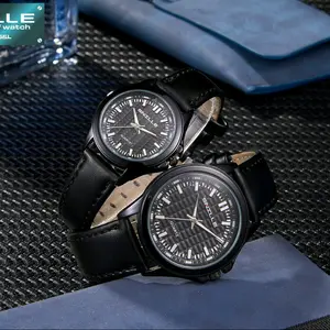 Snille Jam Tangan Kulit pasangan ( couple ) Pria & Wanita || bisa satuan.  Original Asli Anti Air Waterproof 1047