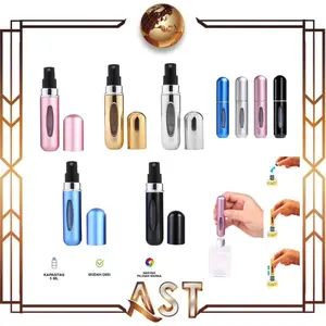 Botol Parfum 5ml / Refill isi ulang Botol mini Warna Glossy