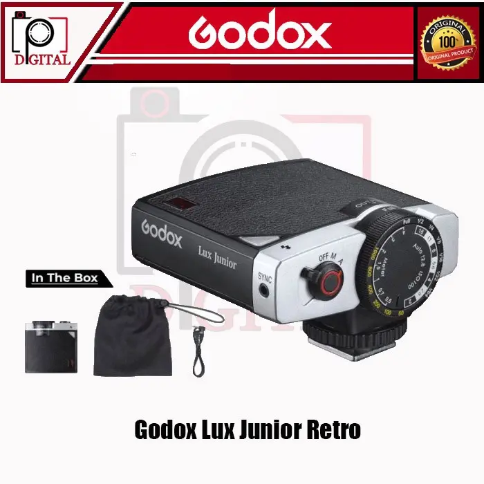 Godox Lux Junior Retro Camera Flash - Godox Lux Junior