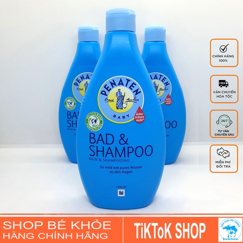 Sữa tắm gội Penaten chống cảm cúm cho bé 400ml - Đức
