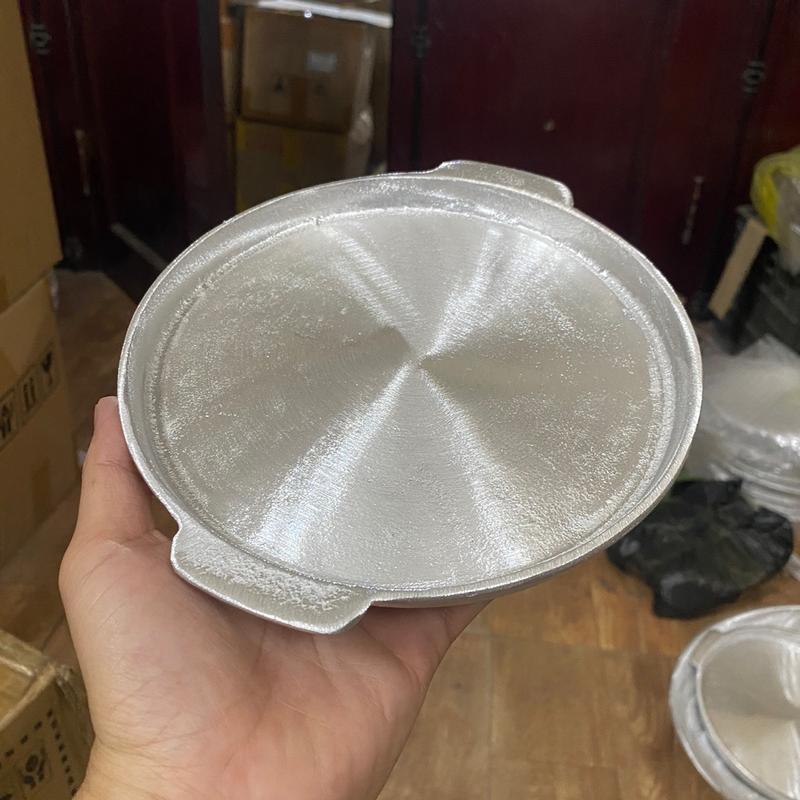  Chảo gang nhỏ 18cm làm bánh mỳ chảo chiên trứng bánh xèo quảng 
