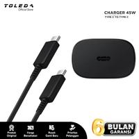 Gambar Charger 45W Compatible For Samsung Z Fold 7 Super Fast Charging 2.0 Type C to C - 25 Watt, Adaptor Only dari Toleda Indonesia Kota Tangerang 3 Tokopedia