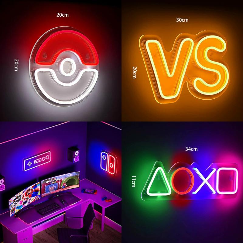 Đèn LED chữ NEON nhiều mẫu quà tặng VALENTINE, sinh nhật, trang trí DECOR phòng ngủ, phòng game - phukienled