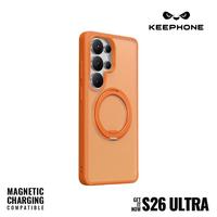 Gambar Case for Samsung Galaxy S26 Ultra KEEPHONE Omega Ring Stand 360° Magsafe - Black, S26 Ultra dari PlayWorks Store Kota Tangerang 4 Tokopedia