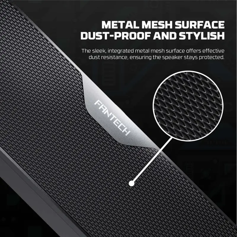 Fantech GS206 Speaker Gaming Wired GROOVE BAR LITE GS206 Non RGB Mimimalist Super Bass Wired Mode