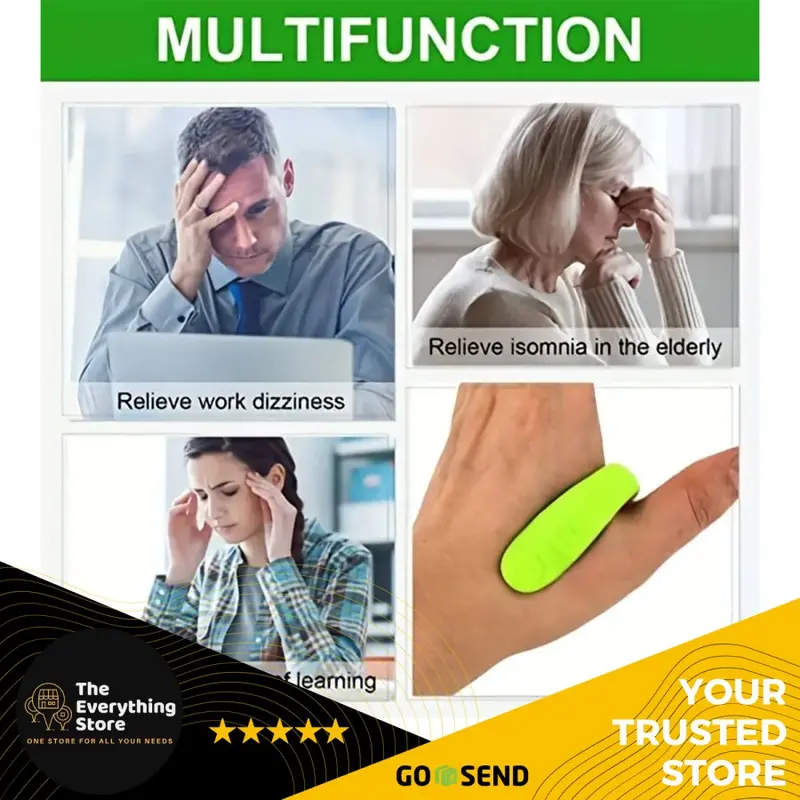 Fingering Relax Magnet Alat Pijat Akupresur Tangan & Jari Acupoint Massage Clip 5cm | Pijat Refleksi Titik Hukou | Portable, Hilangkan Pegal & Sakit Kepala 3
