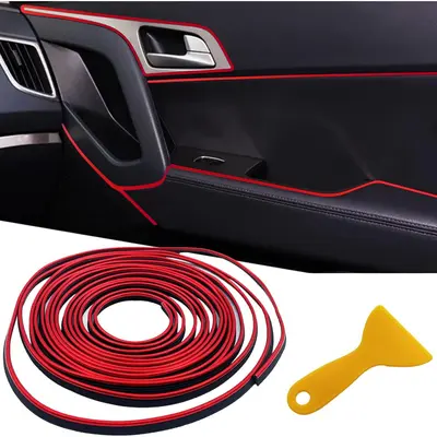 4R  19951 Trim Stripes Profil à Clipser Pour Intérieur