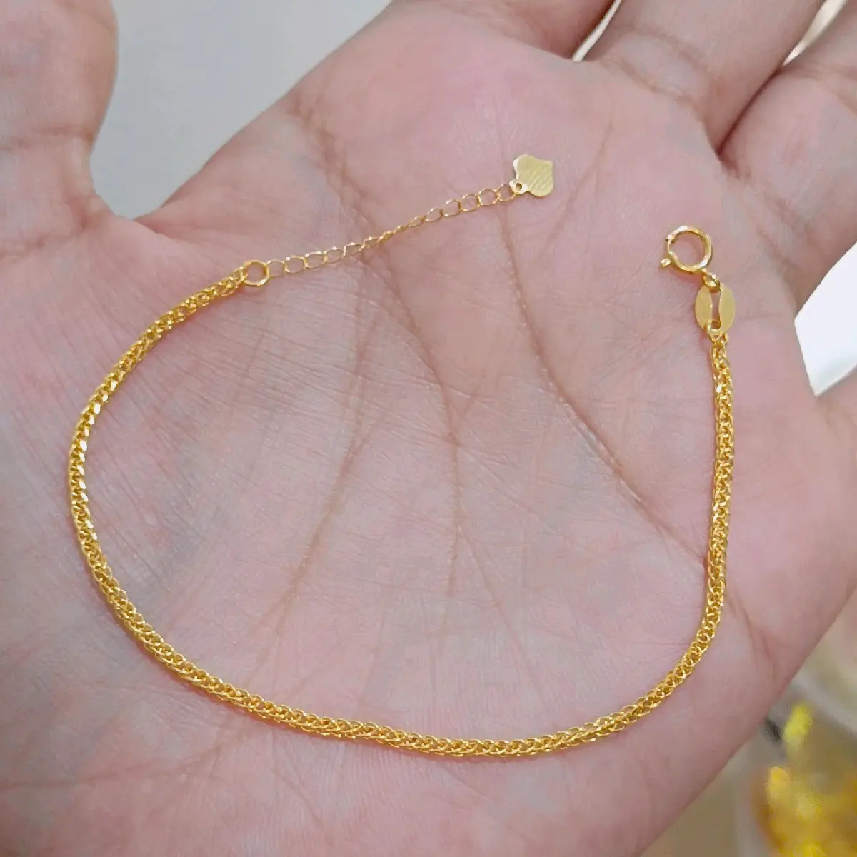 tauco' bracelet' foxtail bracelet lightweight minimalist bracelet assorted design dainty cute simple elegant everyday wear gift for women.