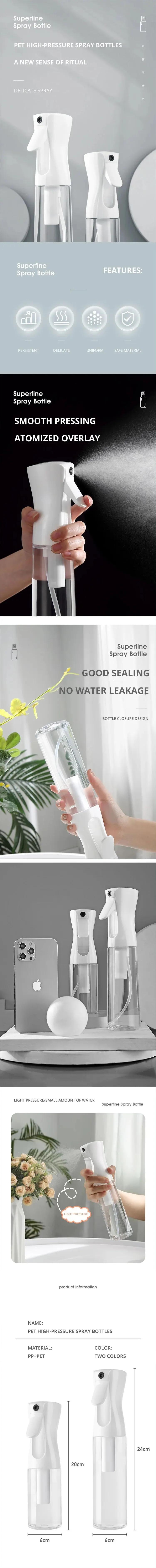 Product Introduction of 1 Piece 200/300/500 Ml High Pressure Continuous Spray Bottle Watering Garden Watering Can 17