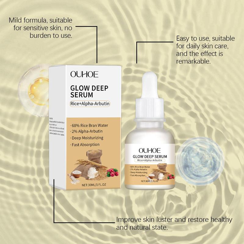30ML Glow Deep Serum, Moisturizing Facial Serum, Hydrating Facial Essence, Face Lotion for Women & Men, Skin Care Product for Daily Use 6