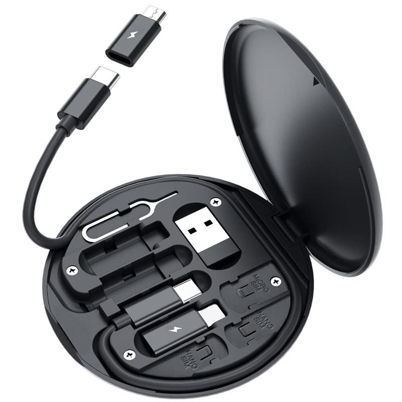 Bộ Chuyển Đổi sạc nhanh, Đa Chức Năng, Type-C Sang USB C Sang Micro USB Sang…
