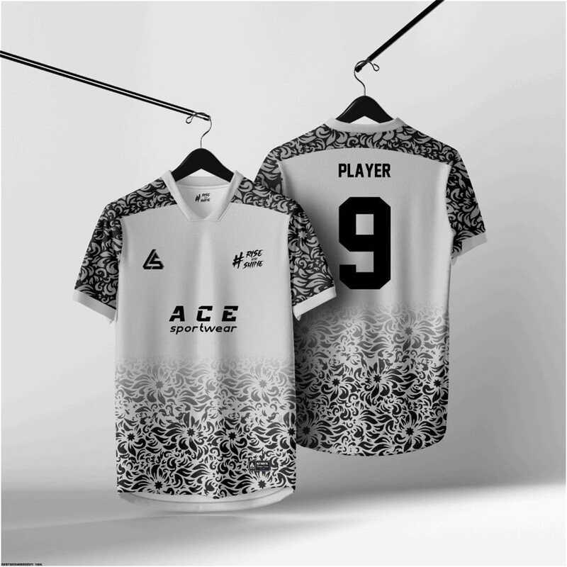 Product Introduction of Custom T-shirt  Custom Name NEW Design Futsal Football Ordering Jerseys Team Outdoor Sports Retro 3D Short Sleeve Thailand Viral Jersey 48