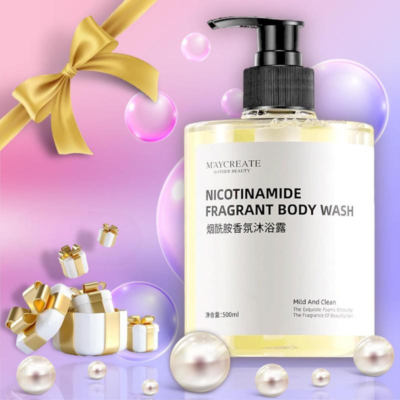 Sữa tắm dưỡng da Niacinamide - Unisex 500ml Dưỡng Body Dưỡng Da