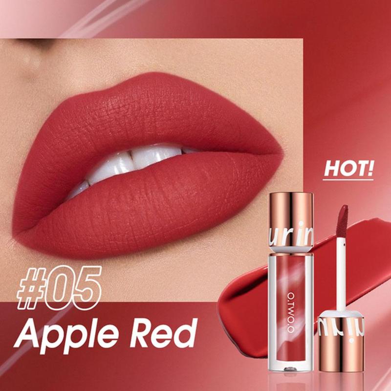 Product Introduction of 【TERSEDIA&COD】O.TWO.O Lipstik Matte Tahan Lama Tahan Air 24 Jam Tinta Beludru Pewarna Bibir Anti Lengket Lip Gloss Lipstik Cair Makeup Untuk Bibir Lipstick Kosmetik 26