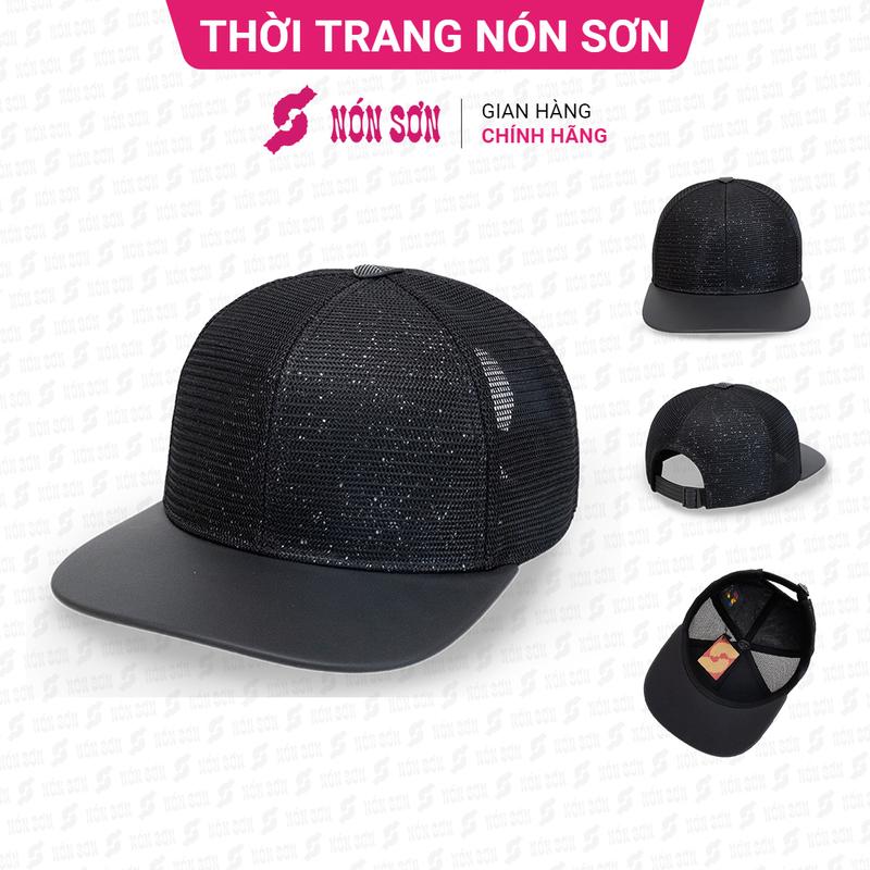 Mũ snapback hiphop nam nữ NÓN SƠN chính hãng MC210GK-ĐN2HV