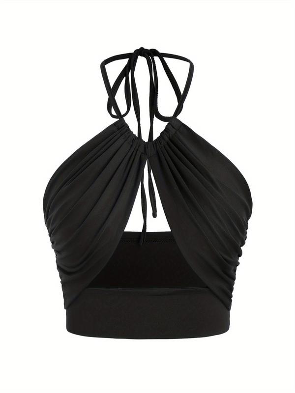 Casual Vacation Solid Split Joint Swimwears Casual Vacation Solid Split Joint Swimwears