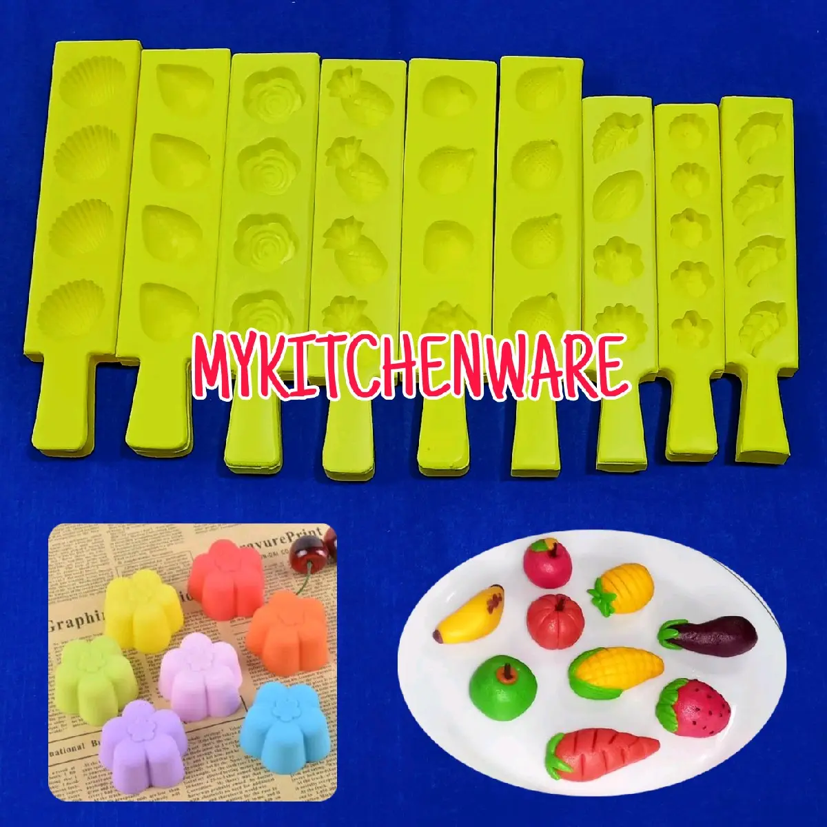 cetakan kue tok nastar jajan pasar plastik tebal