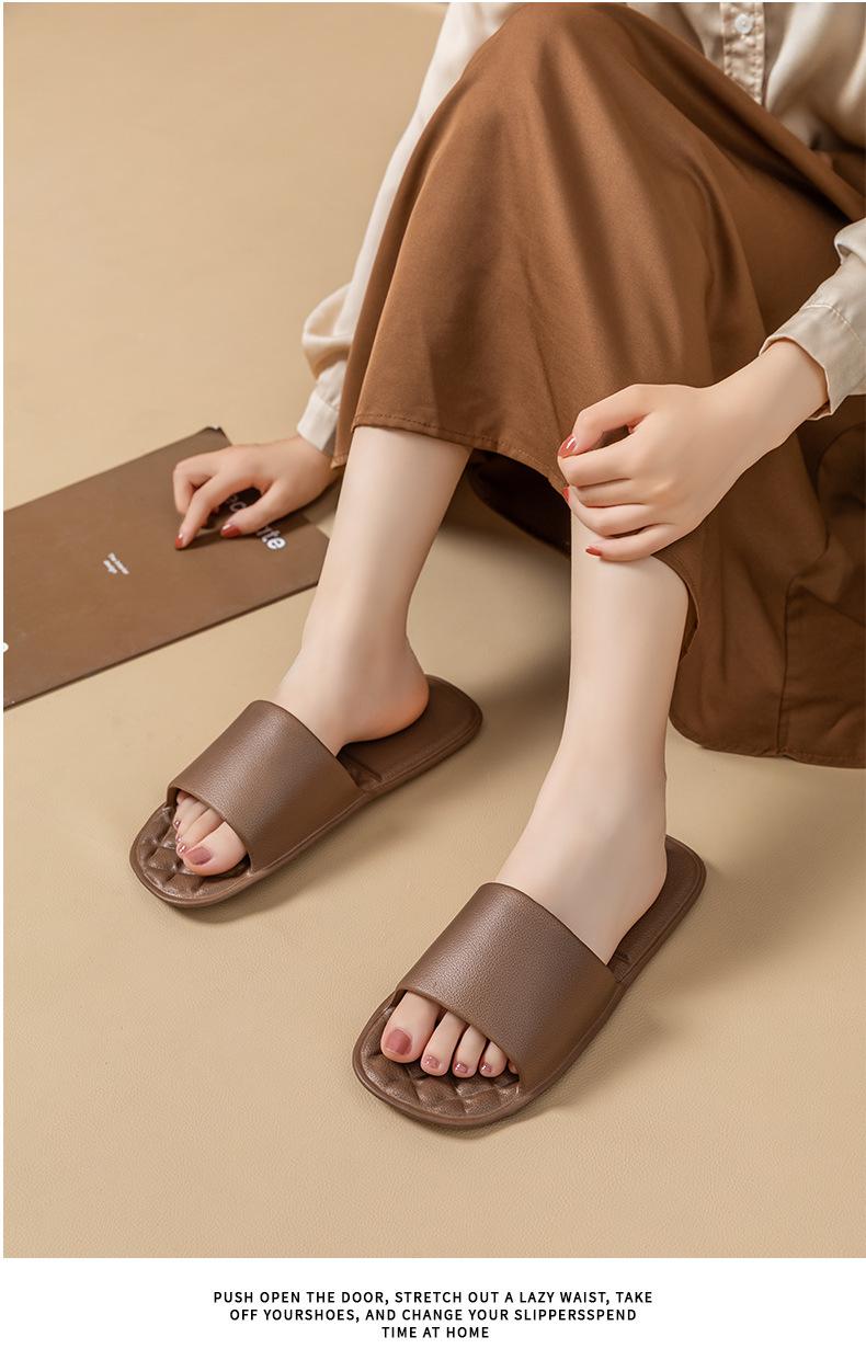 Product Introduction of New Folding Slippers Women's Indoor Slippers Home Non-Slip Eva Portable Travel Slippers 20