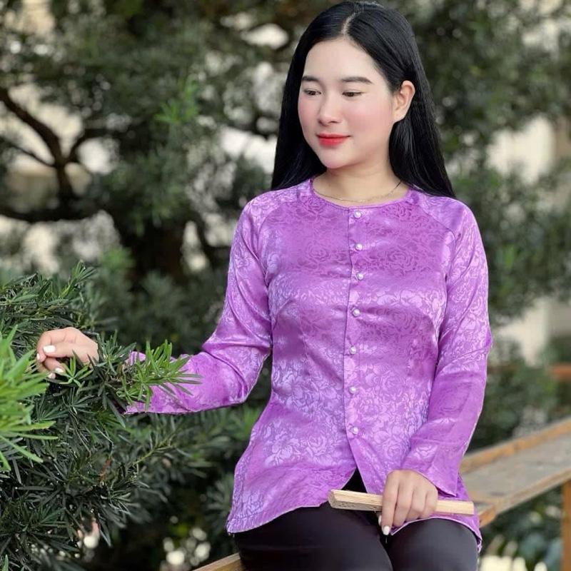 [XẢ KHO 99k] BỘ BÀ BA LỤA QUẦN SUÔNG LỤA 7