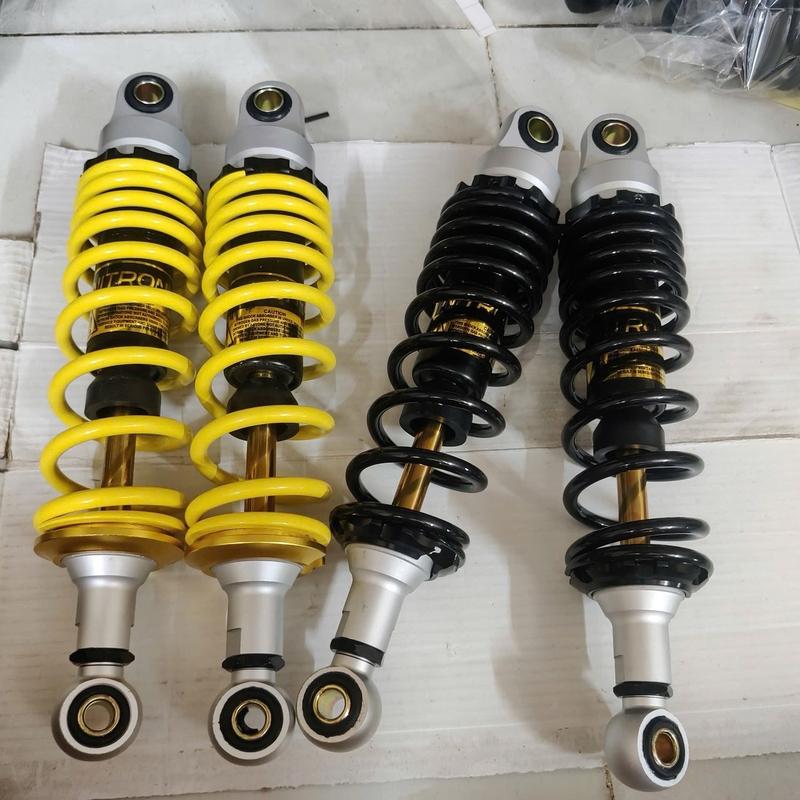 Phuộc NITRON 1:1 gắn Dream Wave Future Sirius Jupiter Taurus Elegant Charly Caphe Cub Axelo Blade RSX Alpha Galaxy Caphe Win.... Phuộc Sau