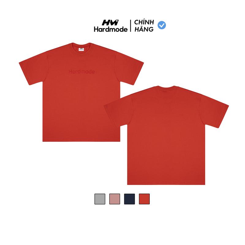 Áo Thun Local Brand Chính Hãng Hardmode Cotton 100% Cổ Tròn Form Rộng Thêu Oversize Unisex - HAT04 6