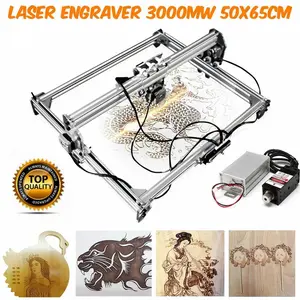 New Arrival Laser Engraver CNC Printer DIY DVP6550 3000mW 50x65cm - CN300