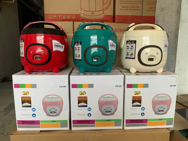 Nồi cơm điện mini béo ú - phong cách Hàn Xẻng 0