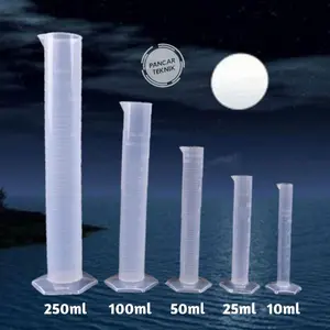 TABUNG UKUR TABUNG LAB TABUNG PARFUM GELAS TAKAR PLASTIK