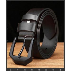 Tali Pinggang Gesper Pin Lelaki, Serbaguna, Untuk Lelaki Pertengahan Umur dan Muda, Dengan Penebuk Lubang calm  belt  one  piece sabuk  icb  gold